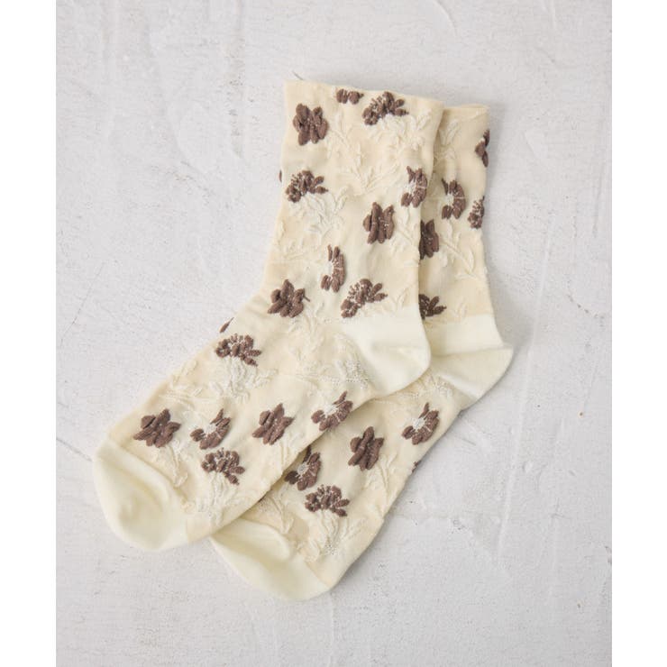 フロートフラワーソックス | RETRO GIRL | 詳細画像4 