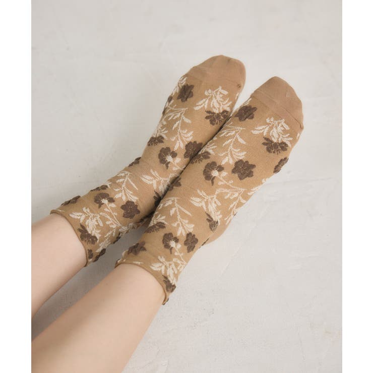 BRN0 | フロートフラワーソックス | RETRO GIRL