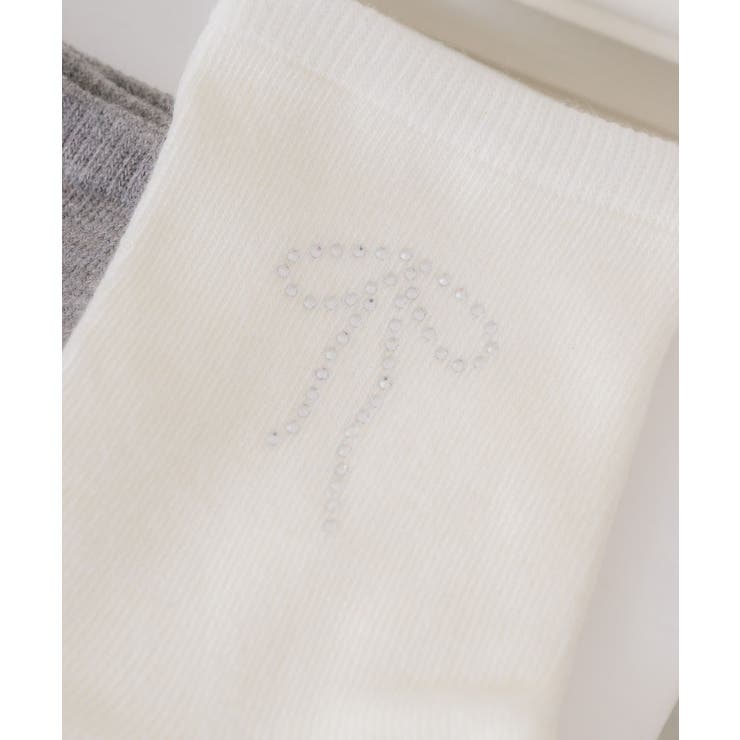 ビジューリボンソックス | RETRO GIRL | 詳細画像4 