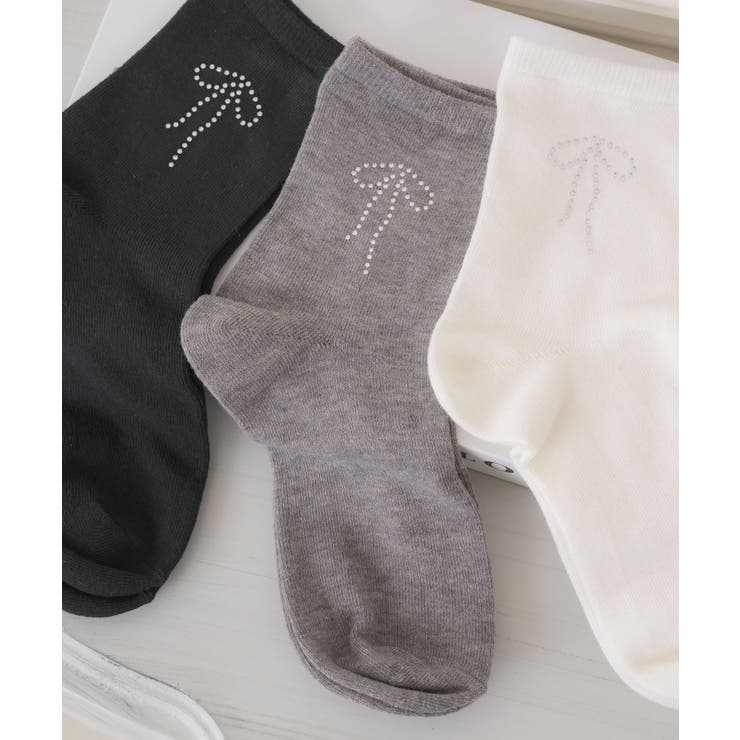 GRY0 | ビジューリボンソックス | RETRO GIRL