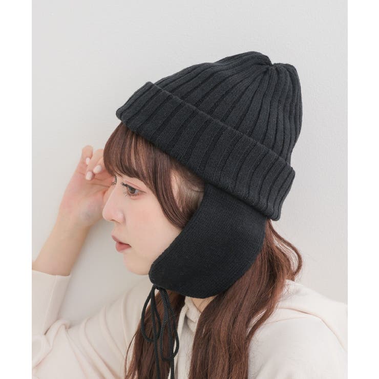 ドッグイヤーニットキャップ ドッグイヤーニットワッチ 【casita】カシータ/帽子/ニットキャップ