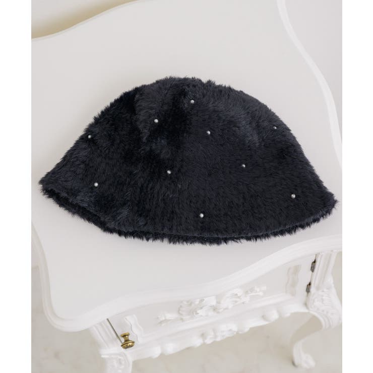 パール付きシャギーハット | RETRO GIRL | 詳細画像5 