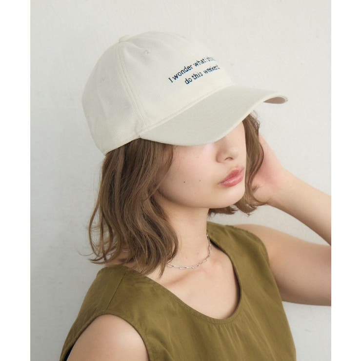 WHT2 | コーデュロイキャップ | RETRO GIRL