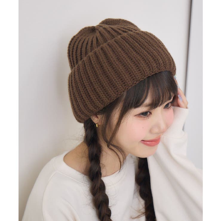 BRN0 | ニット帽 | RETRO GIRL