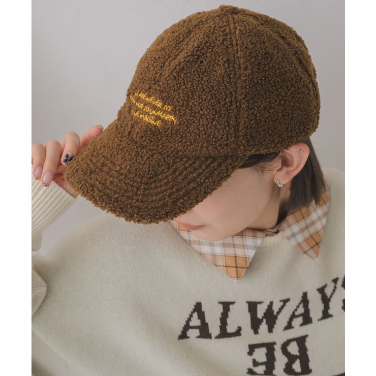 ボア刺繍キャップ | RETRO GIRL | 詳細画像11 