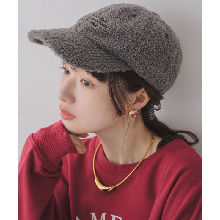 ボア刺繍キャップ | RETRO GIRL | 詳細画像16 