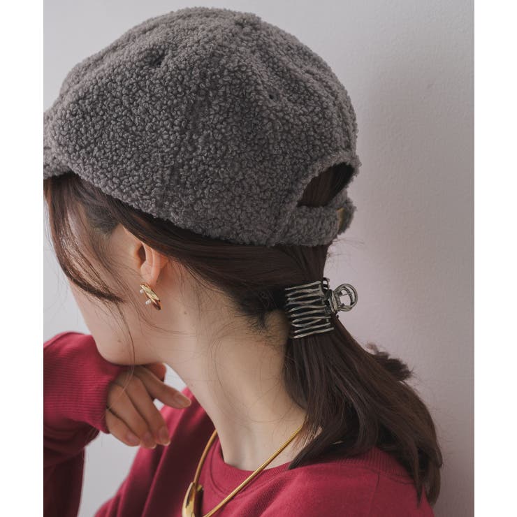 ボア刺繍キャップ | RETRO GIRL | 詳細画像17 