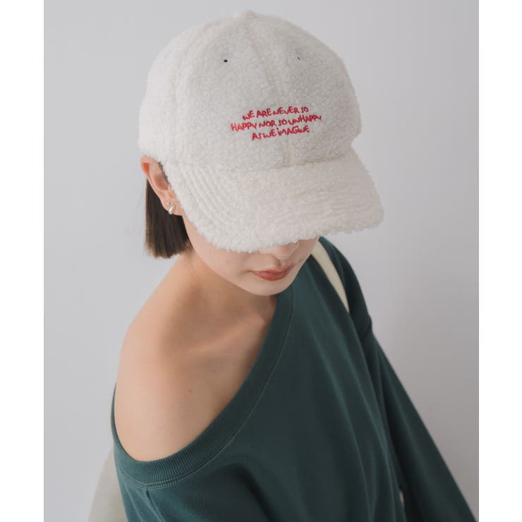 ボア刺繍キャップ | RETRO GIRL | 詳細画像5 