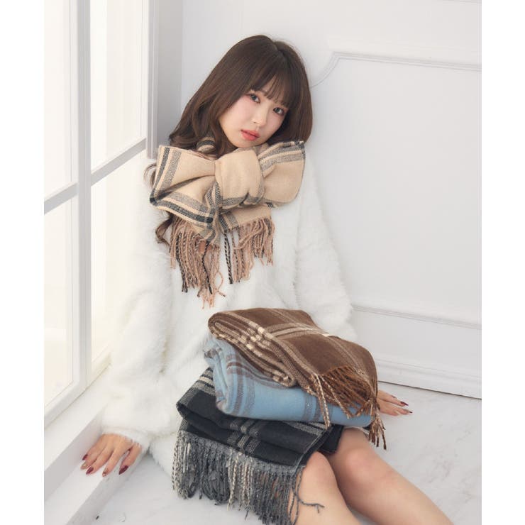 リバーチェックストール | RETRO GIRL | 詳細画像17 