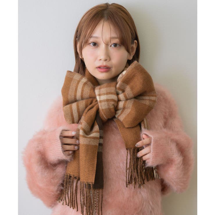 リバーチェックストール | RETRO GIRL | 詳細画像3 