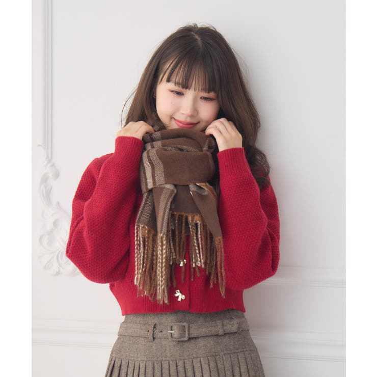 リバーチェックストール | RETRO GIRL | 詳細画像6 