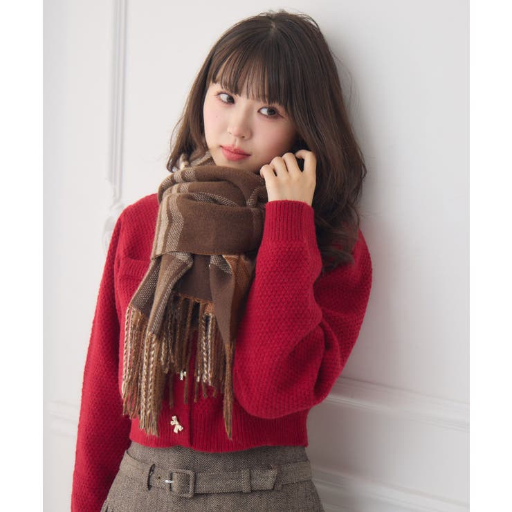 リバーチェックストール | RETRO GIRL | 詳細画像7 