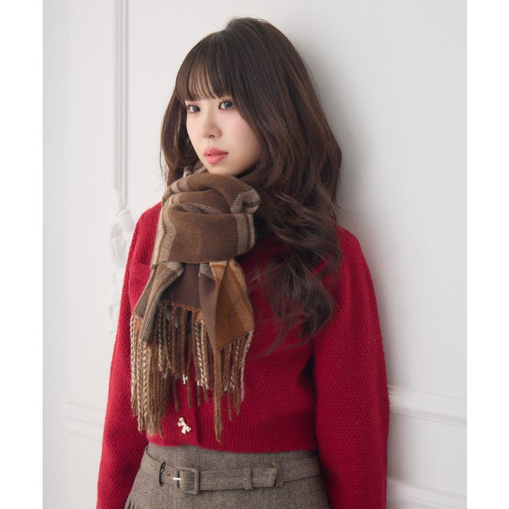 リバーチェックストール | RETRO GIRL | 詳細画像8 