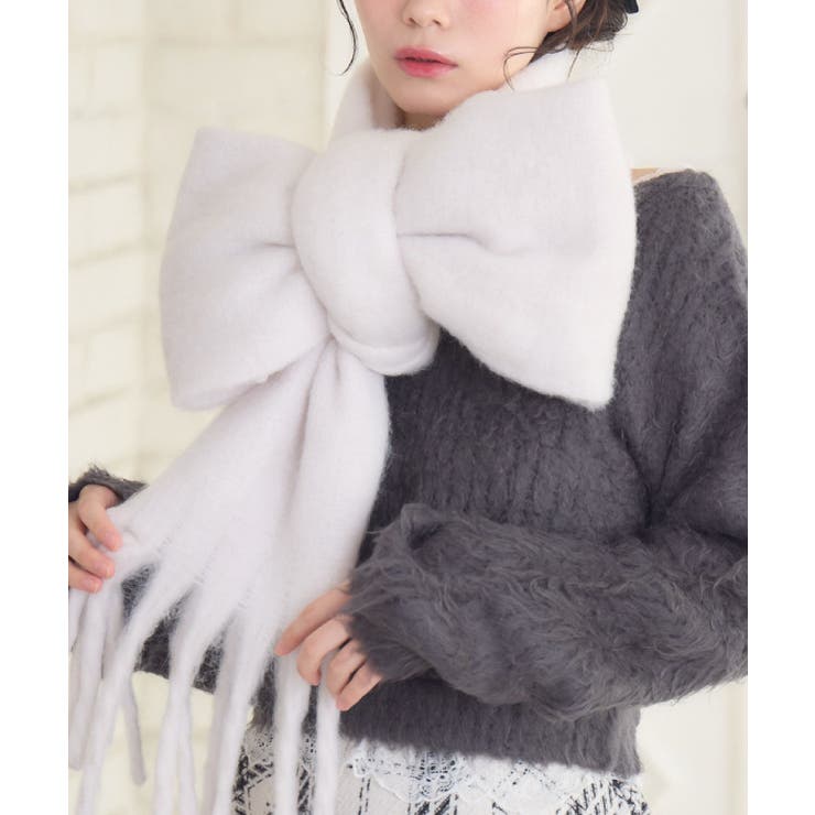 フリンジマフラー | RETRO GIRL | 詳細画像3 