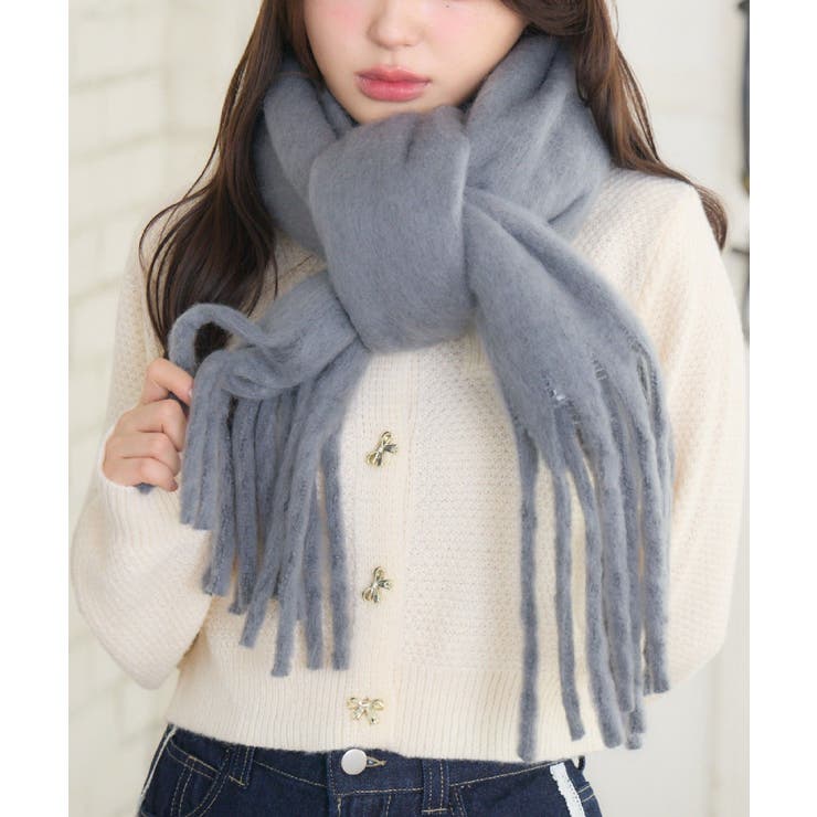 フリンジマフラー | RETRO GIRL | 詳細画像6 