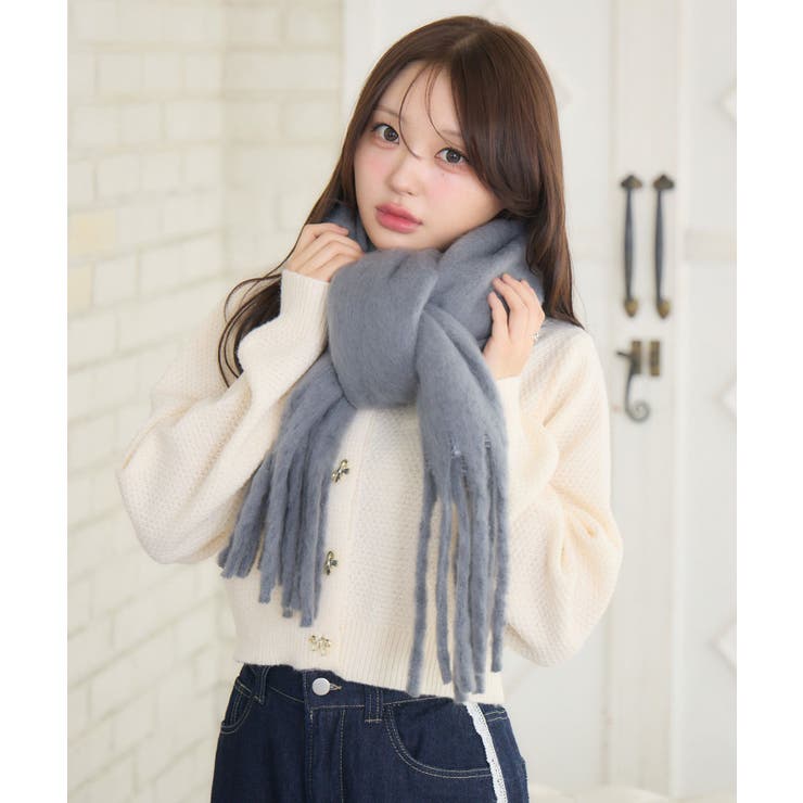 フリンジマフラー | RETRO GIRL | 詳細画像7 