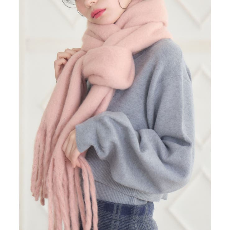 フリンジマフラー | RETRO GIRL | 詳細画像9 