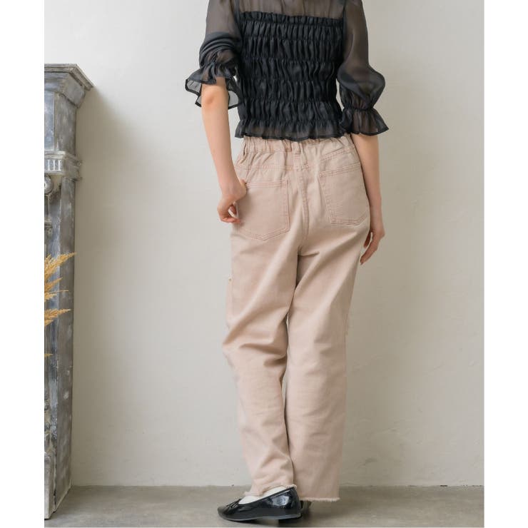 バーバリー・クラッシュダメージウォッシュブリーチ加工・タイトM38袖ロールアップ バーバリー・クラッシュダメージウォッシュブリーチ加工・タイト