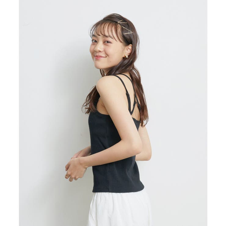 テレコカップ付キャミ | RETRO GIRL | 詳細画像10 