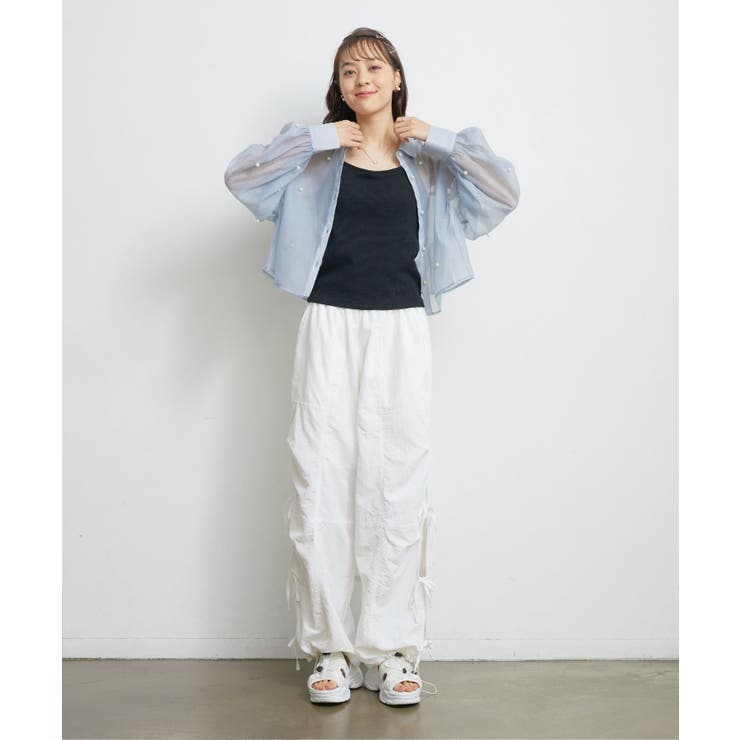 テレコカップ付キャミ | RETRO GIRL | 詳細画像16 