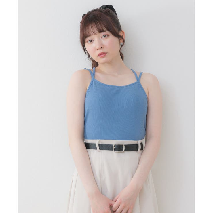 テレコカップ付キャミ | RETRO GIRL | 詳細画像18 