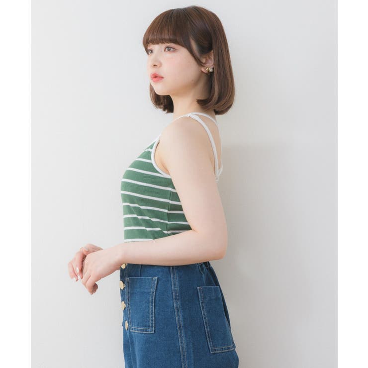 テレコカップ付キャミ | RETRO GIRL | 詳細画像33 