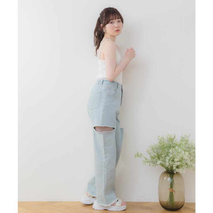 テレコカップ付キャミ | RETRO GIRL | 詳細画像7 