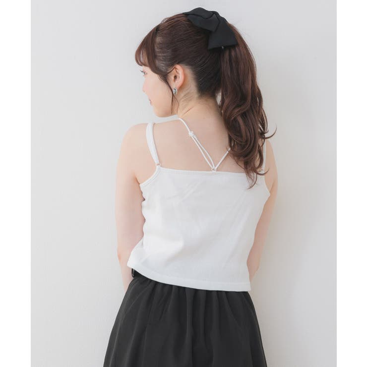 裾刺繍カップインキャミ | RETRO GIRL | 詳細画像17 