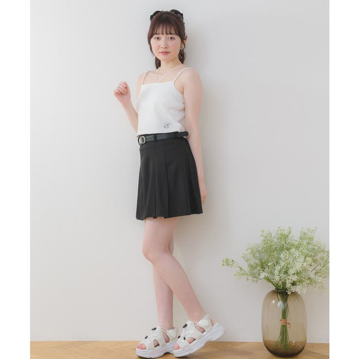 裾刺繍カップインキャミ | RETRO GIRL | 詳細画像20 