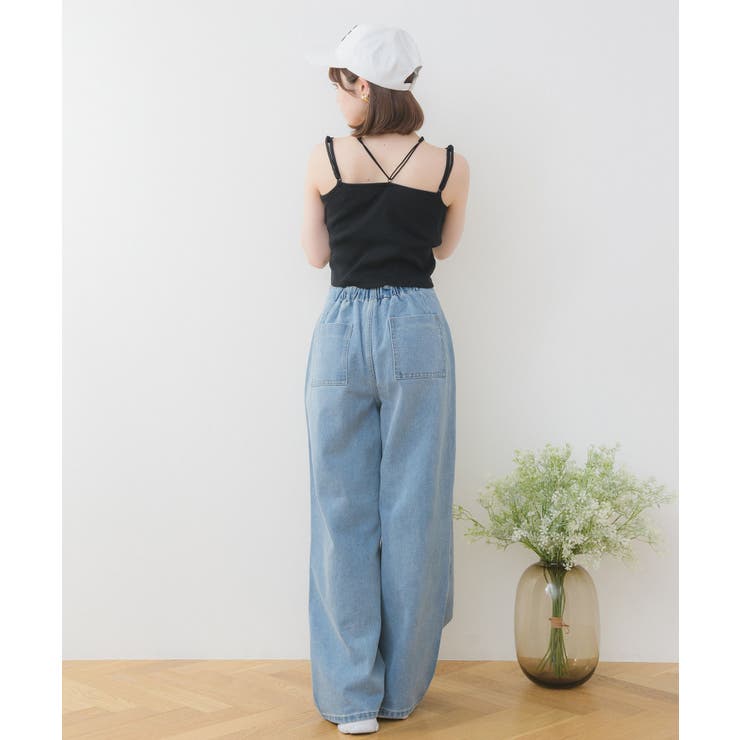 裾刺繍カップインキャミ | RETRO GIRL | 詳細画像30 