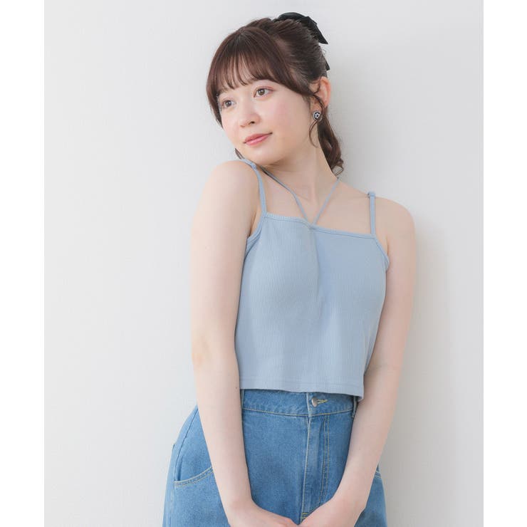 裾刺繍カップインキャミ | RETRO GIRL | 詳細画像31 