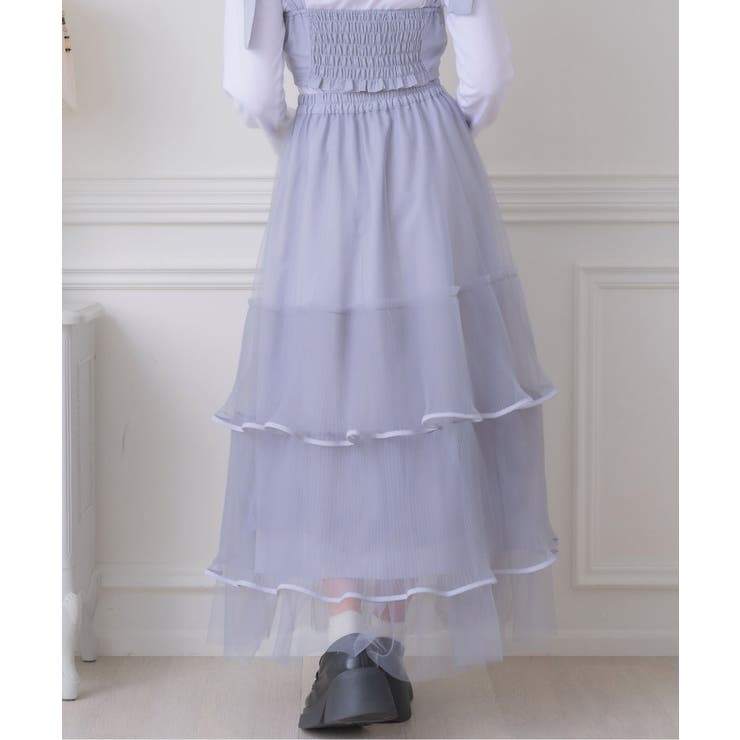 プリーツチュールSK 【Emsexcite】チュールスカート ティアードスカート | RETRO GIRL | 詳細画像24 