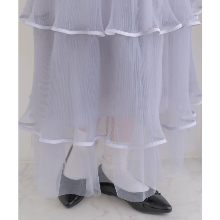 プリーツチュールSK 【Emsexcite】チュールスカート ティアードスカート | RETRO GIRL | 詳細画像28 