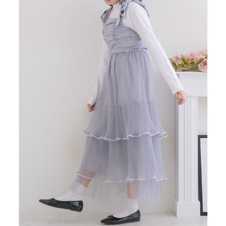 プリーツチュールSK 【Emsexcite】チュールスカート ティアードスカート | RETRO GIRL | 詳細画像29 