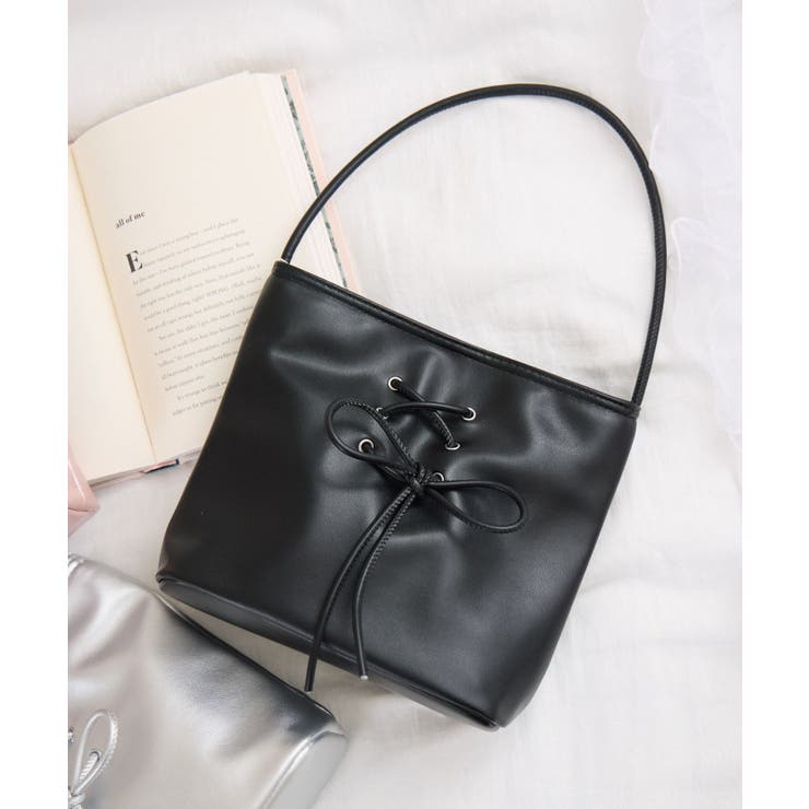 レースアップミニトート | RETRO GIRL | 詳細画像1 