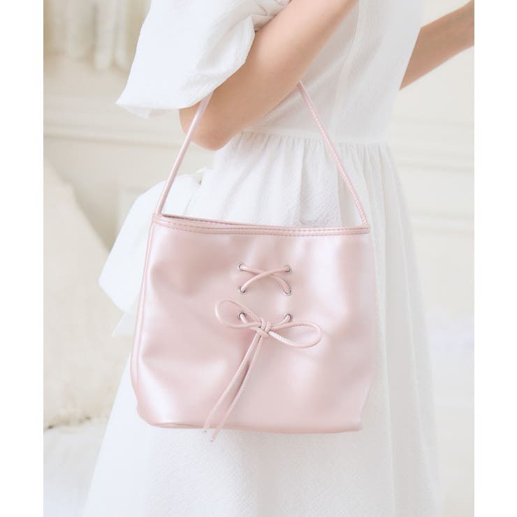 レースアップミニトート | RETRO GIRL | 詳細画像11 