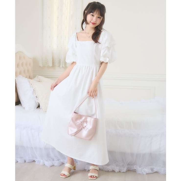 レースアップミニトート | RETRO GIRL | 詳細画像12 