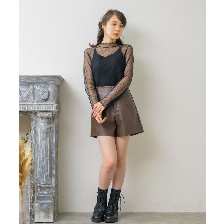 【金夜値下げ】【完売品✨】mideal/グリッターシアートップス(インナー付き) 金夜値下げ】【完売品✨】mideal/グリッターシアートップス