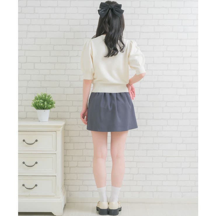 共ベルト付台形ミニSK | RETRO GIRL | 詳細画像21 