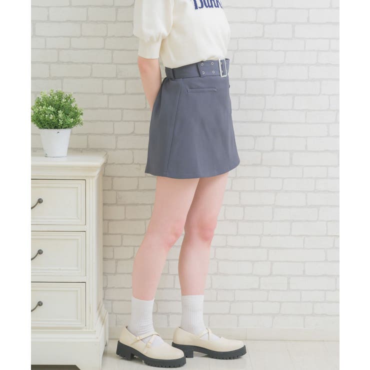 共ベルト付台形ミニSK | RETRO GIRL | 詳細画像24 