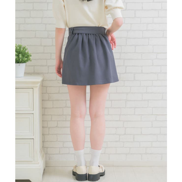 共ベルト付台形ミニSK | RETRO GIRL | 詳細画像26 