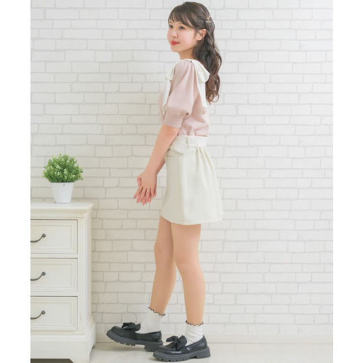 共ベルト付台形ミニSK | RETRO GIRL | 詳細画像4 