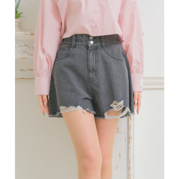 BLK1 | デニムSPT | RETRO GIRL