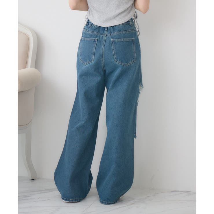 ダメージデニムPT | RETRO GIRL | 詳細画像20 