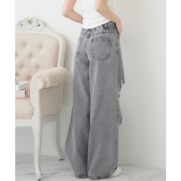 ダメージデニムPT | RETRO GIRL | 詳細画像28 