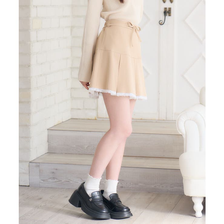 レースパイピングミニスカート – WEGO ONLINE STORE