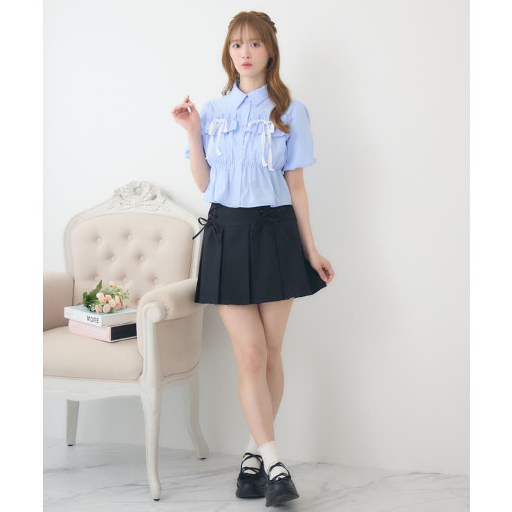 レースアップミニSK | RETRO GIRL | 詳細画像11 