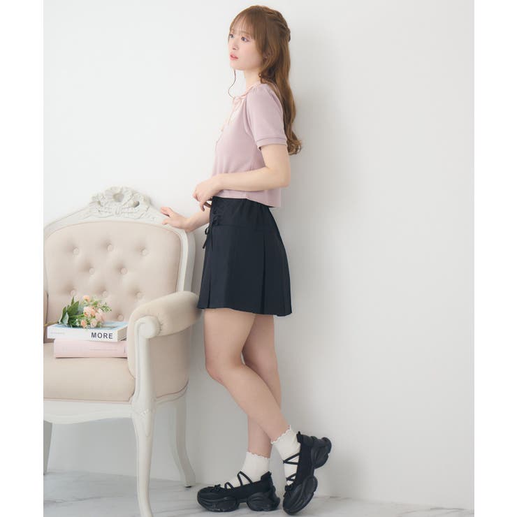 レースアップミニSK | RETRO GIRL | 詳細画像4 