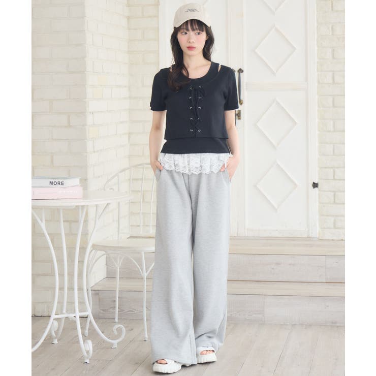 ウエストレーススウェットPT | RETRO GIRL | 詳細画像3 