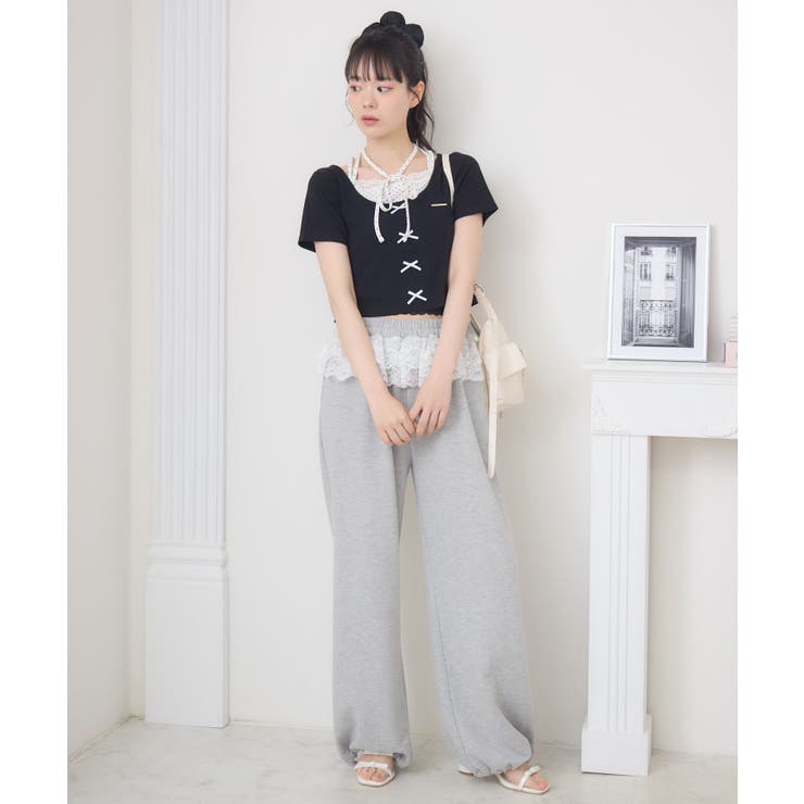 ウエストレーススウェットPT | RETRO GIRL | 詳細画像32 